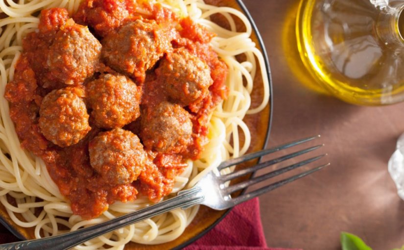 Italian Spaghetti with Meatballs